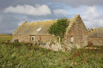 View of barn, Swona, looking SW.