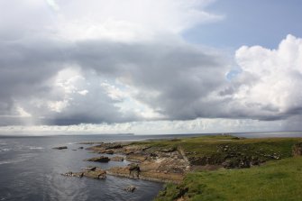 General view towards the Tarf on the SE coast of Swona.