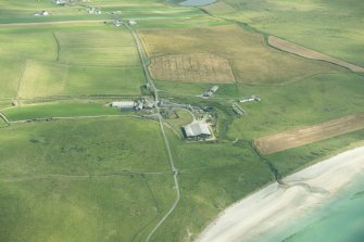 Oblique aerial view of Quendale, looking NE.