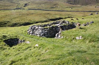 General view of Blackhouse V looking NW.