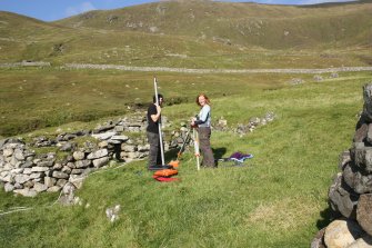 Blackhouse V, St Kilda, working shot.