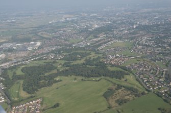 Oblique aerial view of Elderslie Golf Course, looking NE.