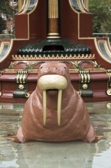 Detail of walrus.