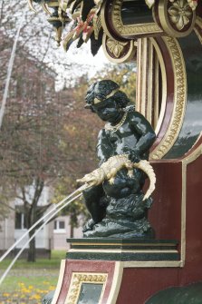 Detail of cherub.