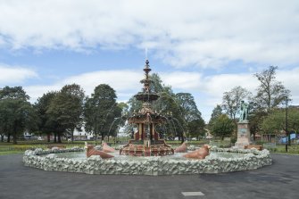 General view from east.