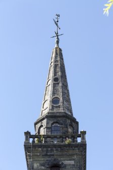 Detail of steeple from North East.