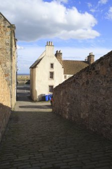 View looking down Malcom's Wynd, from north.