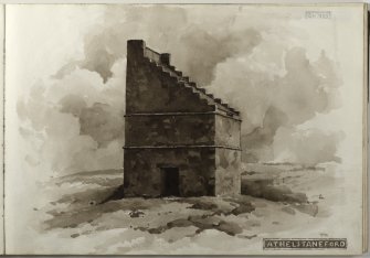 View of Athelstaneford dovecot.