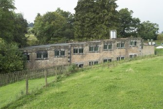 Hatchery building, view from east