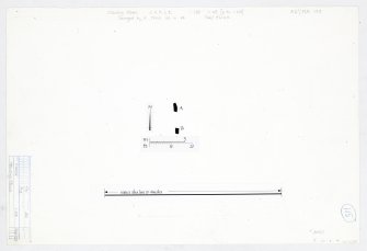 Publication drawing; standing stones, Carse.