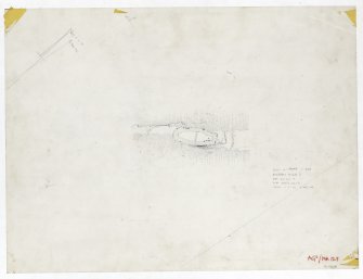 Survey drawing; dun, Eilean Righ 1.