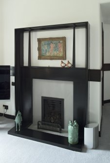 Ground floor, nursery, view of fireplace
