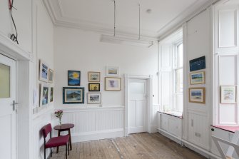 Interior. View of ground floor office to north, taken from south