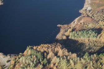 Oblique aerial view of the northern example of the two tracked target ranges, looking NW.