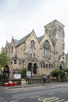 General view of Viewforth Church, Gilmore Place, Edinburgh, taken from the south.