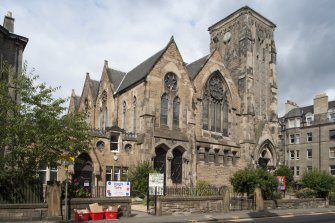 General view of Viewforth Church, Gilmore Place, Edinburgh, taken from the south.