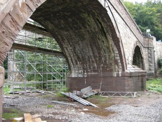 Photograph from Masons marks survey, Lower North Water Bridge, Angus