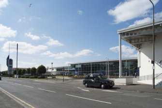 General view of Fountain Park Leisure Centre, 122-130 Dundee Street, Fountainbridge, Edinburgh, from the east