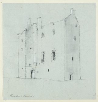 Drawing of Fenton Tower.
