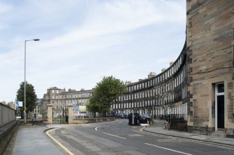 General view of Gardner's Crescent, Edinburgh, taken from the east.