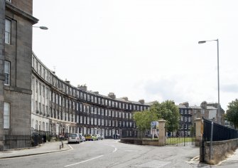 General view of Gardner's Crescent, Edinburgh, taken from the north.