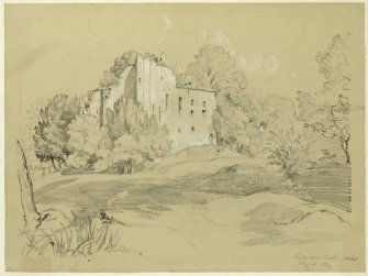 Drawing of Tulliallan Castle.