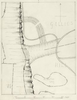 Sketch plan; fort, Gillies Hill.