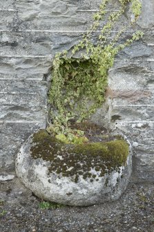 Detail of font.