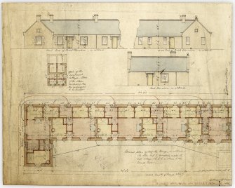 Sunnyside Cottages.
Plans, sections and elevations.