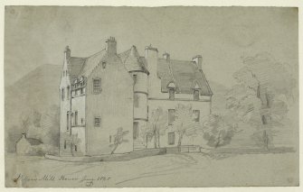 Drawing of 91 Peffermill Road, Peffermill House, Edinburgh.
