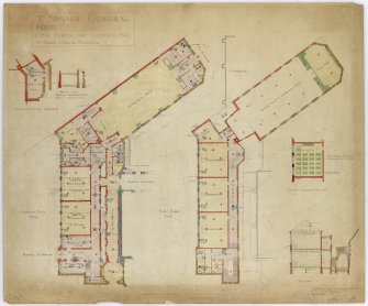Ground floor and first floor plans.