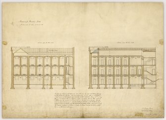 Sections of Inverness Prison.