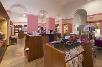 Ground floor, shop, view from south east