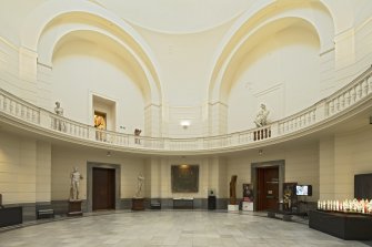 Memorial court, ground floor, view from north east