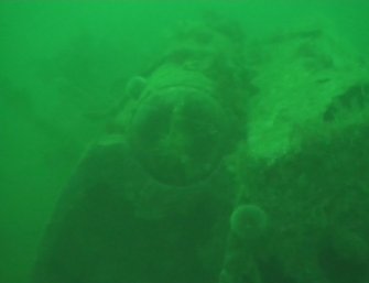 View of boiler on pinnace