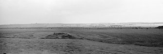Panoramic view of Couthalley Castle, 1943. Generated from scanned copies of photographs LA 29, LA 644/15 and LA 644/16.