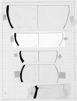 Composite publication drawings : figure 6 pottery - second phase, shapes.