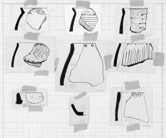 Composite publication drawings : figure 7 pottery - mainly rim sequences.