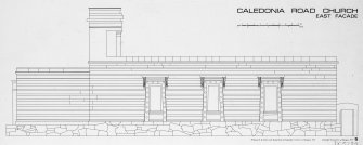 1 Caledonia Road, Caledonia Road Church
Elevation of East facade