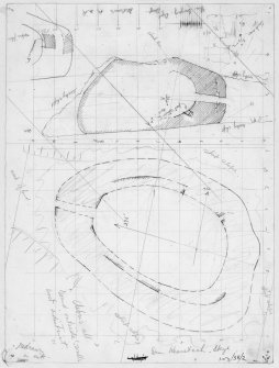 Sketch surveys of Dun Hallin and Dun Kearstach.