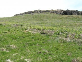 All that can be detected of the enclosure TOR4.3.6 is a slightly raised bank and a change in vegetation.