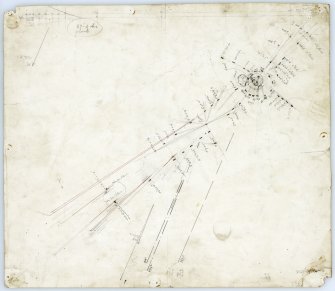 Plane-table survey of Calanais Stone Circle and avenue.