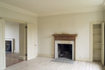 First Floor. Drawing room from east looking through to sitting room.
