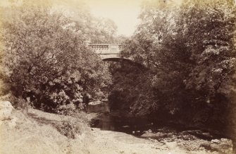 View of unidentified bridge in the Fenwick area.
