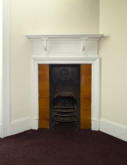Level 9, tower, detail of fireplace