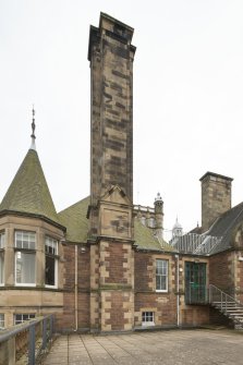 Detail of chimney stack on the north elevation?