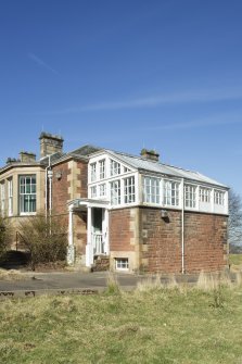 Queen's Craig. View of entrance from South East.