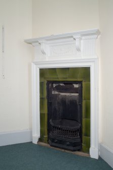 Queen's Craig. First Floor. Detail of fireplace.