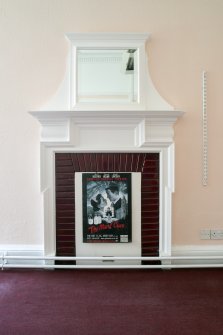 Queen's Craig. First Floor. Detail of fireplace.