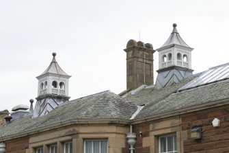 Queen's Craig. View of cupolas.